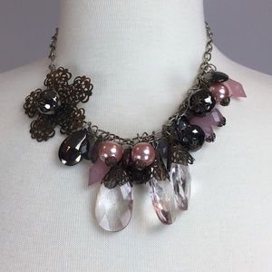 Crystal Dangling Choker